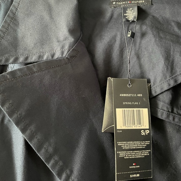 Navy Nautical Blazer Jacket - Picture 3 of 4